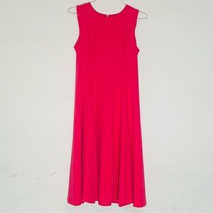 Calvin Klein Elegant Pink Sleeveless Dress SZ 10